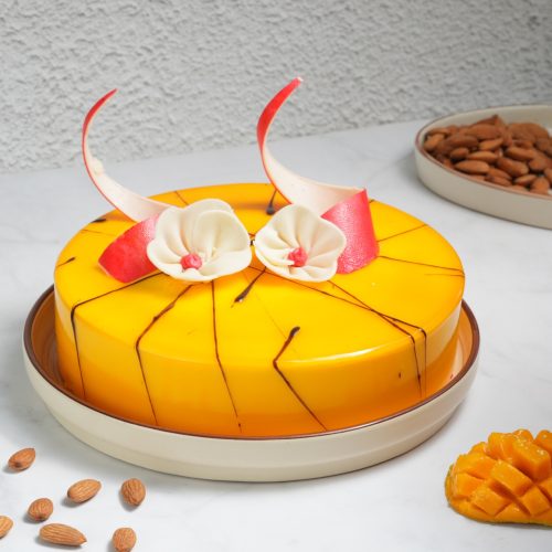 Almond Alphonso Cake