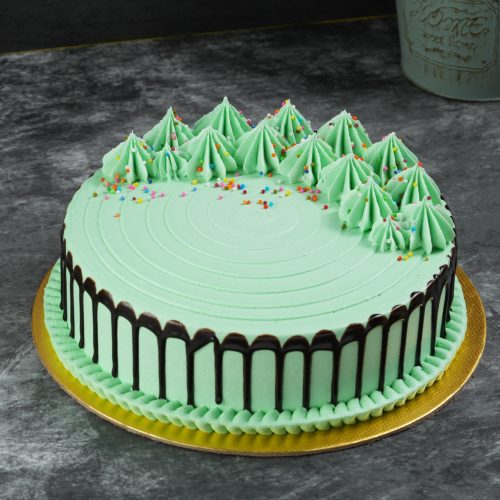 Pista Buttercream Cake