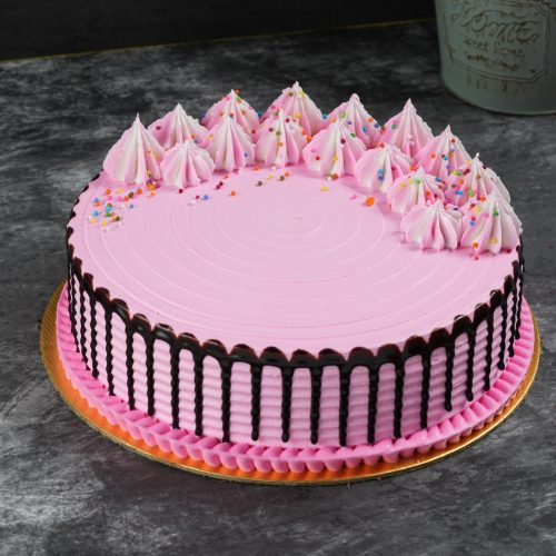 Strawberry Buttercream Cake